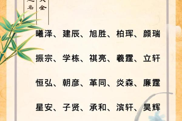 2019年5月4号子时出生的男孩如何起名姓名