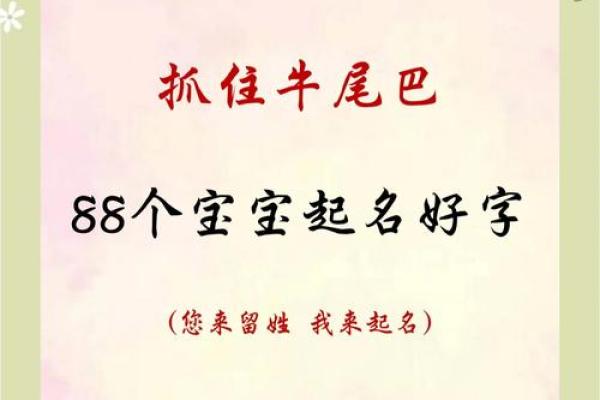 农历四月的牛宝宝取什么名字好,取名单字寓意佳姓名