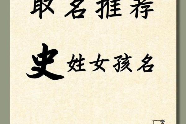 史姓女孩名字大全-史姓女孩起名字大全-史姓名字大全姓名