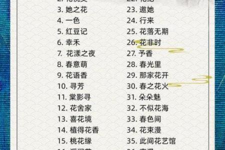花店名字大全-名字大全-姓名学-华易算命网姓名