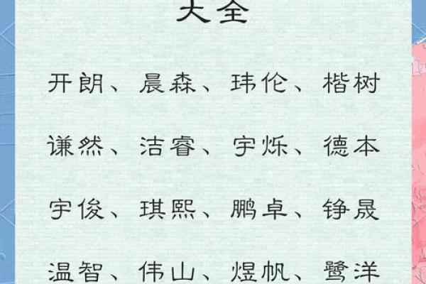 2019年5月30号卯时出生的男孩如何起名姓名