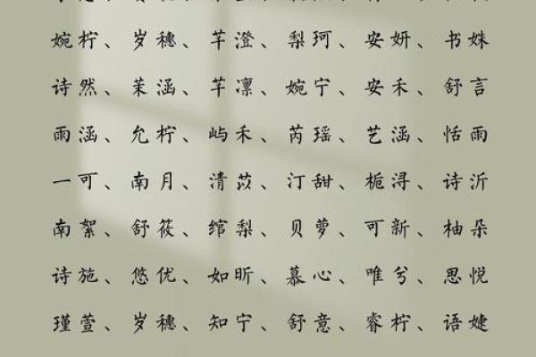 2021年7月20日出生的起名注意事项,女孩有仙气的名字精选姓名